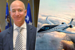 Jeff Bezos se ha comprado un nuevo jet privado y ha hecho 28 viajes. Ya ha contaminado el equivalente a una persona en 17 años