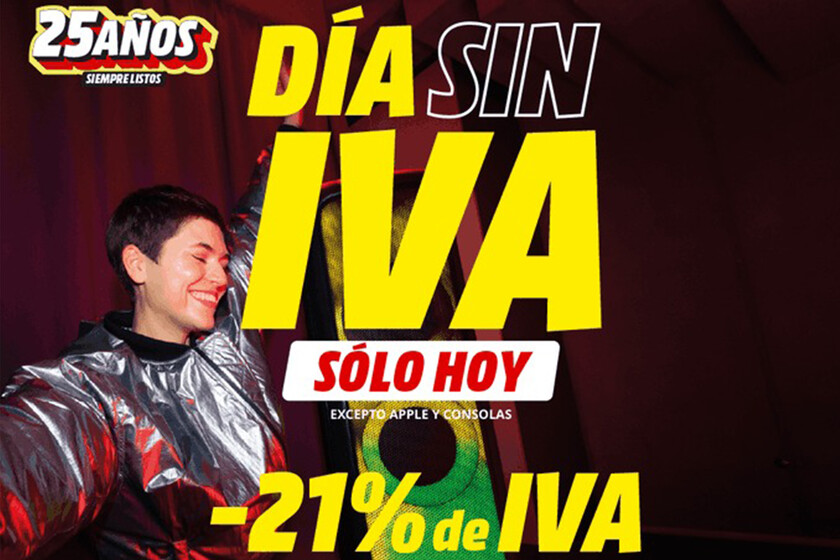 Cinco chollos en el Día sin IVA de MediaMarkt que no tardarán en agotarse por el precio que tienen