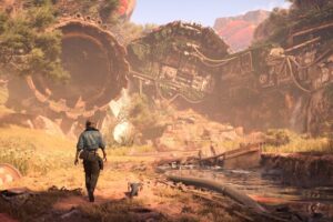 Outlaws' le faltan algunos detalles para ser un 'GTA espacial', pero funciona como excelente aventura sandbox