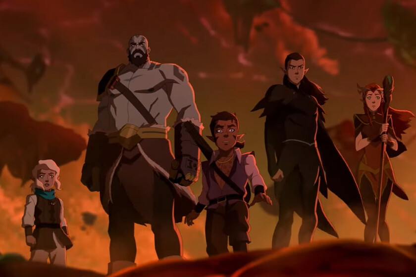 Los héroes de 'La leyenda de Vox Machina' se van directos al infierno con su nuevo tráiler. La temporada 3 de 'Critical Role' promete demonios, más dragones y caña de la buena