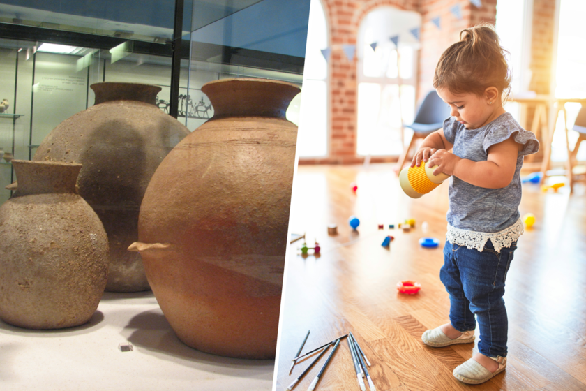En Israel un niño ha roto una vasija que había permanecido intacta 3.500 años. El museo le ha invitado a volver