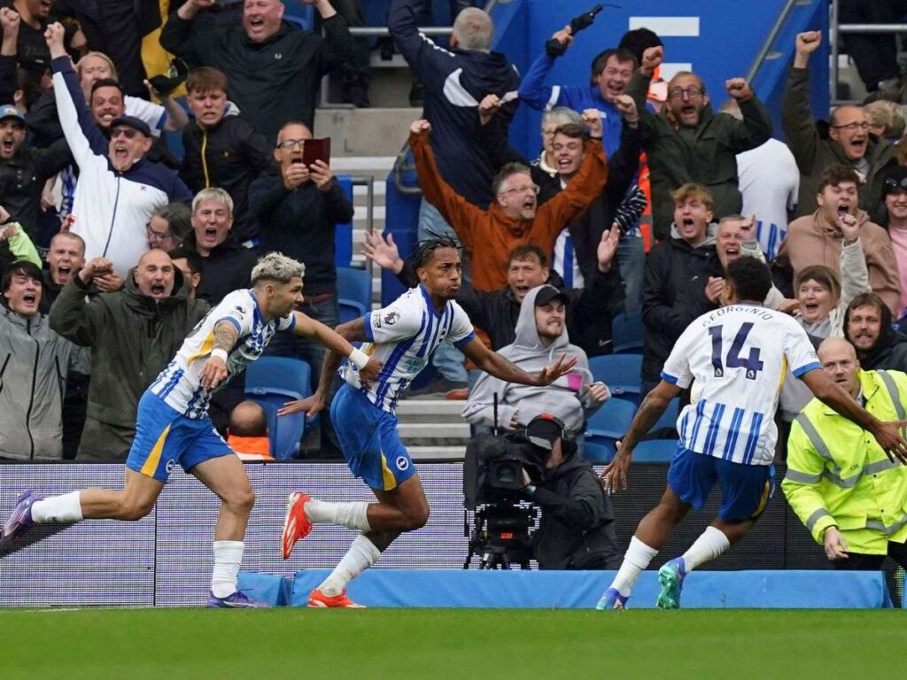 Brighton y Man. City vencen en Inglaterra
