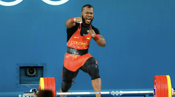 Yeison López gana la medalla de plata en los Olímpicos de París 2024. Colombia. (via ig: @olimpicocol)
