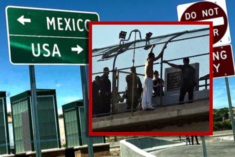 Venezolano amenaza con suicidarse en un puente tras ser deportado de EEUU