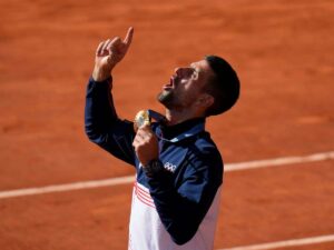 Djokovic se cuelga su primer oro olímpico
