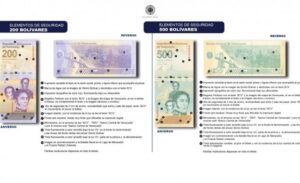 El BCV amplía el cono monetario con la incorporación de dos nuevos billetes