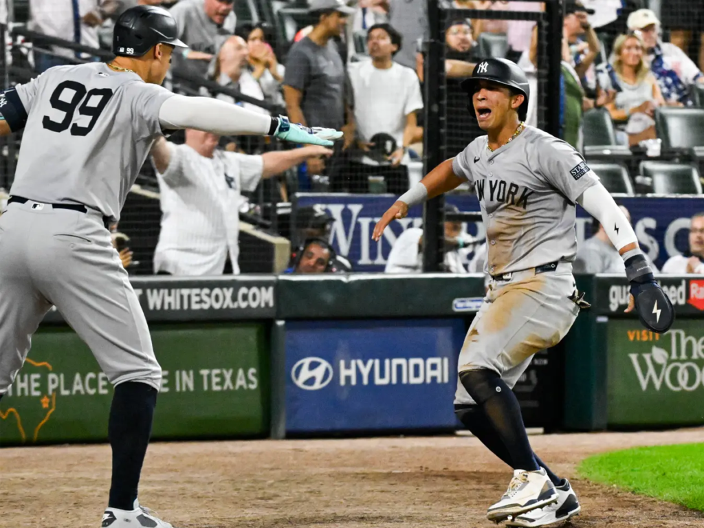 Oswaldo Cabrera revivió una hazaña para los Yankees