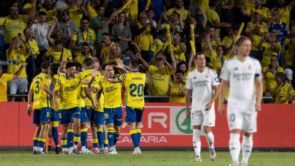 Real Madrid evita la derrota con Las Palmas gracias al VAR