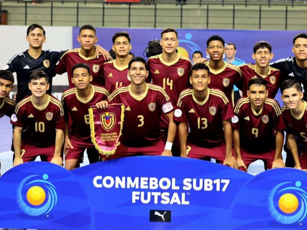 Vinotinto futsal sub-17 avanzó a semifinales