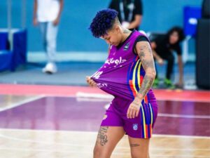 Waleska regresó por todo lo alto al equipo morado