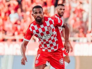 Yangel Herrera brilló en la goleada del Girona