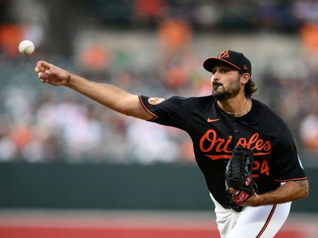 Orioles pierden al lanzador Zach Eflin por 15 días