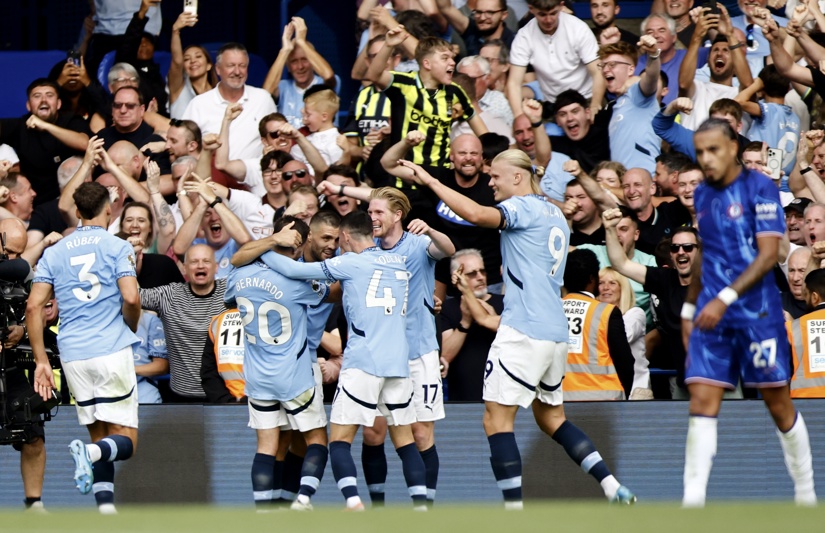 Haaland, Manchester City.