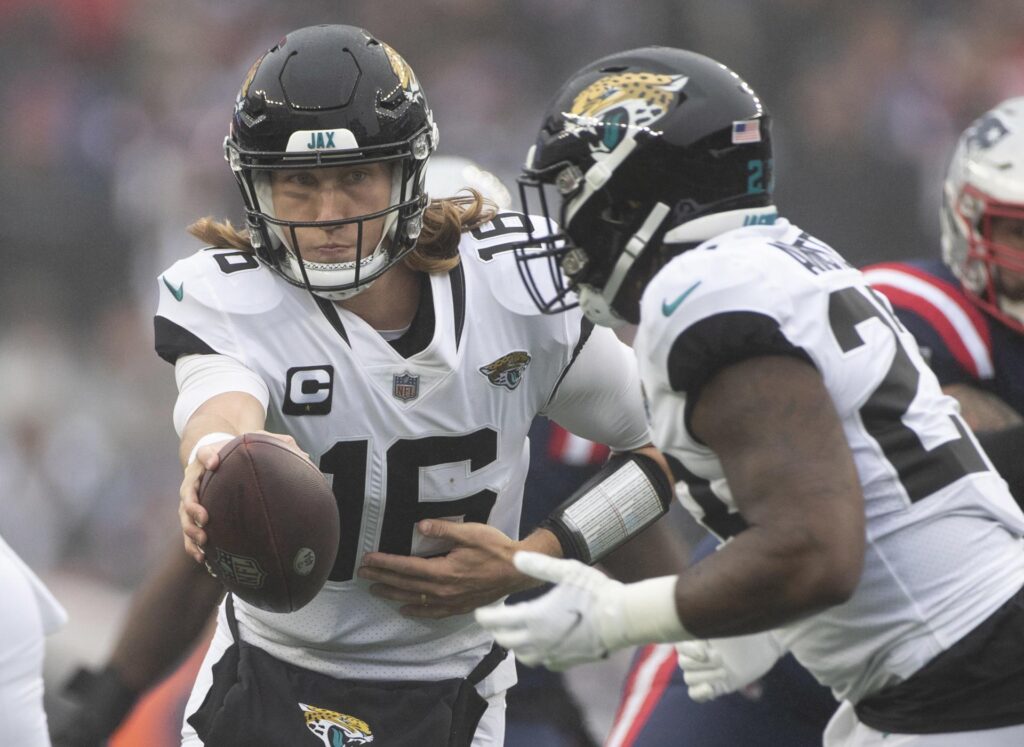Imagen-Trevor Lawrence,. QB de Jacksonville durante la pretemporada NFL 2024. Archivo. EFE/EPA/CJ GUNTHER