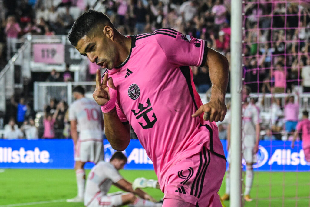 Imagen de archivo del delantero uruguayo Luis Suárez, quien este sábado destacó como figura de Inter Miami con un doblete. EFE/ Giorgio Viera