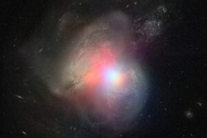 La materia oscura está bajo sospecha. Los astrofísicos la responsabilizan de la formación de los agujeros negros supermasivos