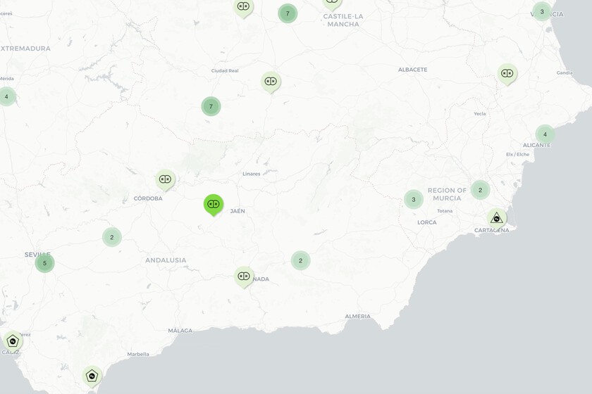 Los puntos calientes del hidrógeno verde en España, representados en un curioso mapa interactivo