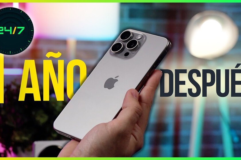 Llevo un año usando el iPhone 15 Pro Max en mi día a día. Esta ha sido mi experiencia 24/7 con él, en vídeo