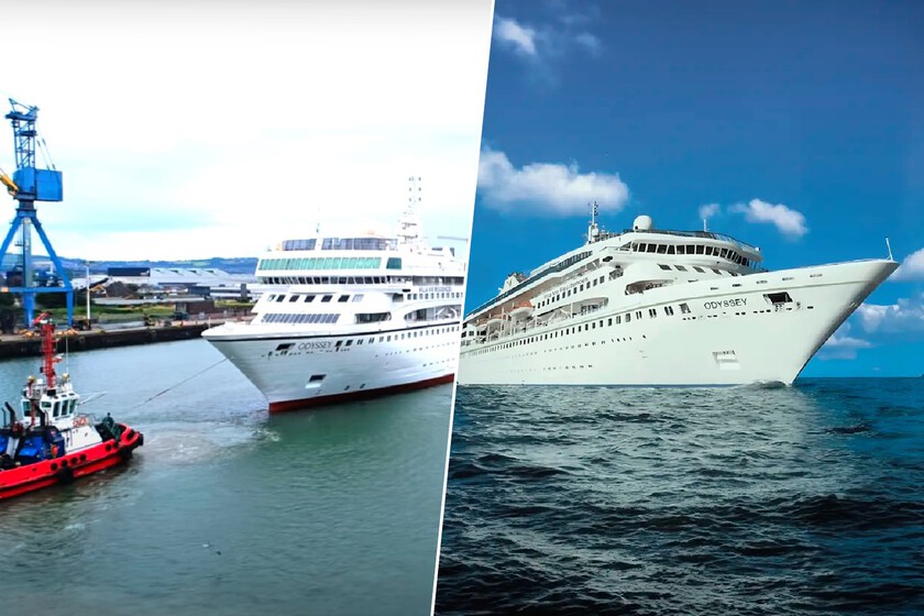 El crucero de lujo para dar la vuelta al mundo con camarotes a 900.000 dólares no puede zarpar. Hay 200 pasajeros atrapados desde mayo