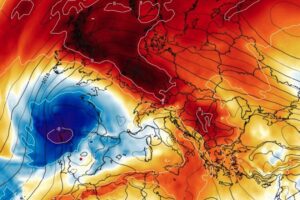 mientras Europa se caldea, muchas parte de España estarán hasta 12 grados menos de lo normal