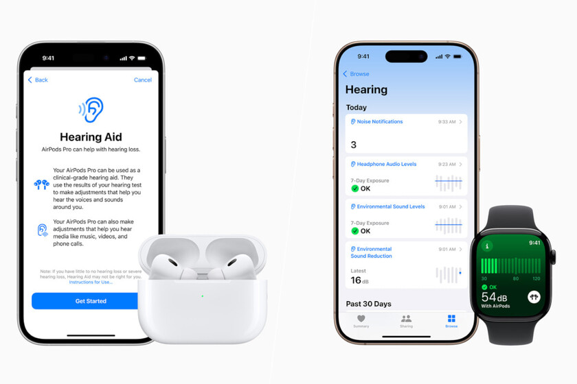Apple quiere convertir sus Airpods en un “todo en uno” de la salud auditiva. Es una tarea titánica