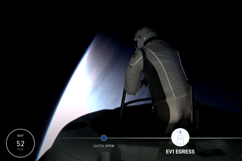 SpaceX acaba de cambiar las reglas del juego con la primera caminata espacial comercial