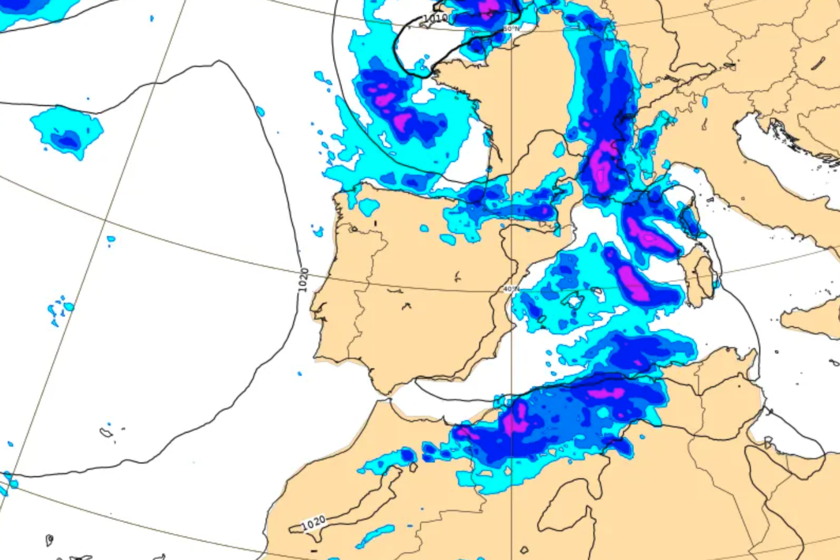 El Mediterráneo se prepara para sufrir lluvias muy intensas y la culpable tiene nombres y apellidos: DANA retrógrada