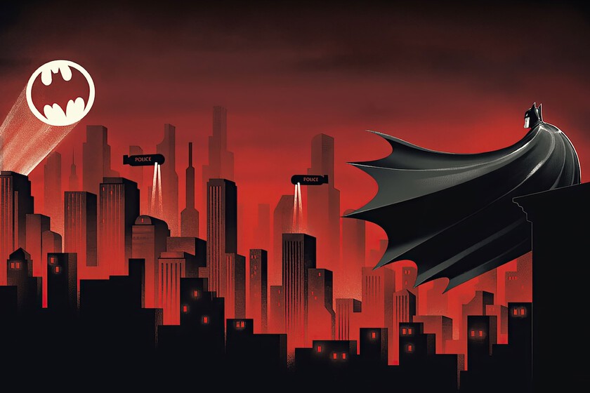 La mítica serie de animación de Batman de los 90 usó un truco nunca visto para que Gotham fuera mucho más siniestra