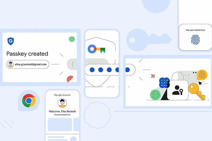 Las passkeys tienen una gran limitación. Pero en Google acaban de ofrecer una solución prometedora
