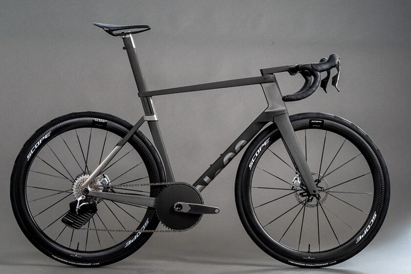 Esta bicicleta de titanio tiene una pinta espectacular. También es la primera impresa en 3D que se podrá comprar