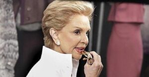 El mensaje de Carolina Herrera sobre Venezuela tras ser premiada en EEUU