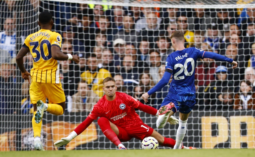 Cole Palmer anota 4 goles con el Chelsea ante el Brighton