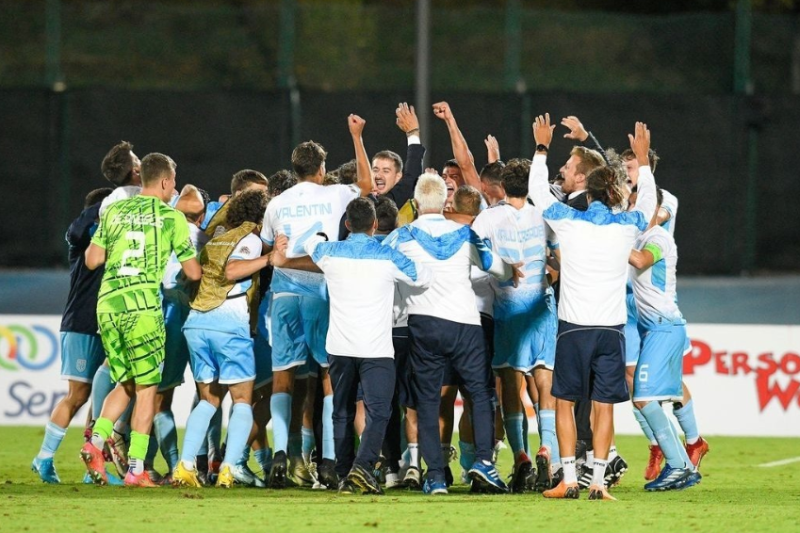 San Marino consigue la victoria ante Liechtenstein (1-0) en la UEFA Nations League. (Foto: Captura de pantalla 'X' San Marino Fútbol)