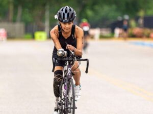 Emma Rodríguez sumó diploma en para triatlón