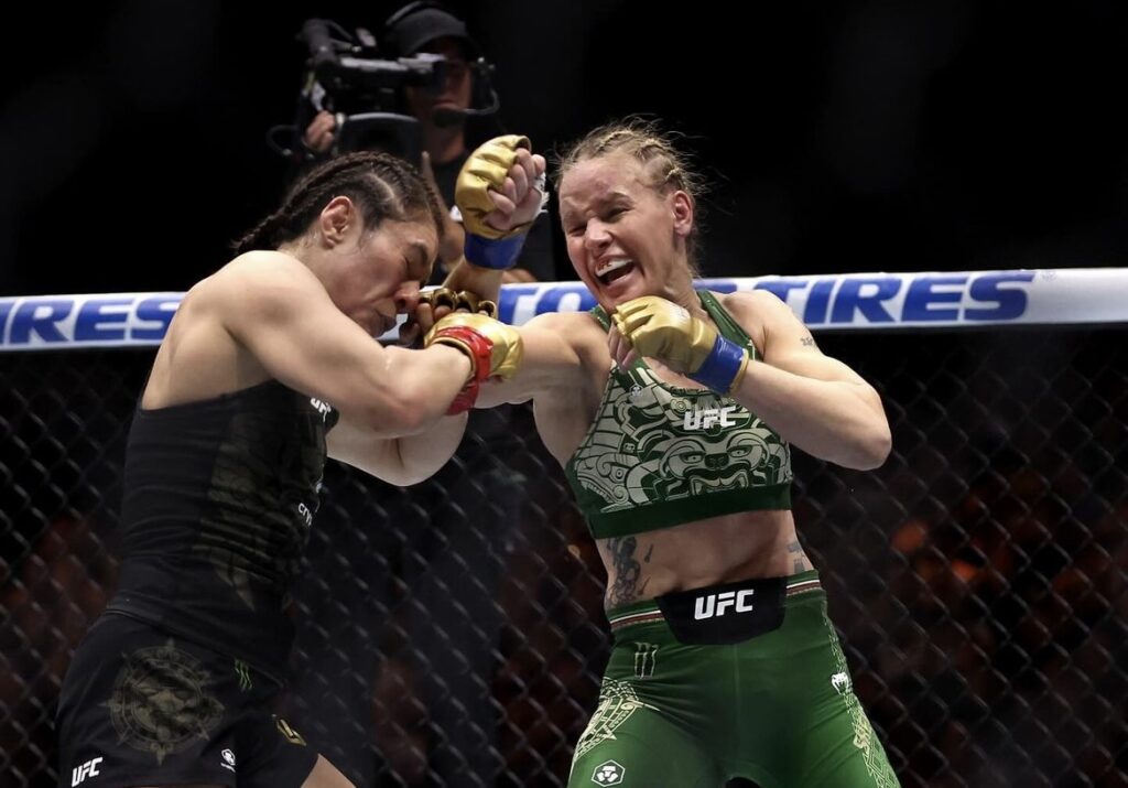 Valentina Shevchenko arruinó la fiesta mexicana