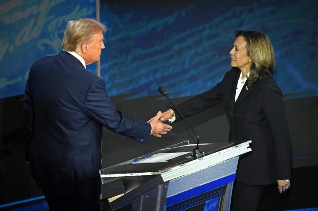Kamala Harris y Donald Trump protagonizaron un debate caliente sobre economía, aborto e inmigración