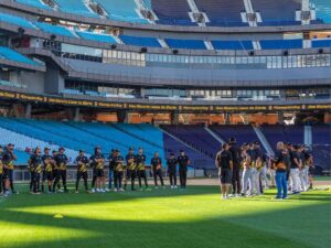 Los Leones iniciaron pretemporada en el Monumental