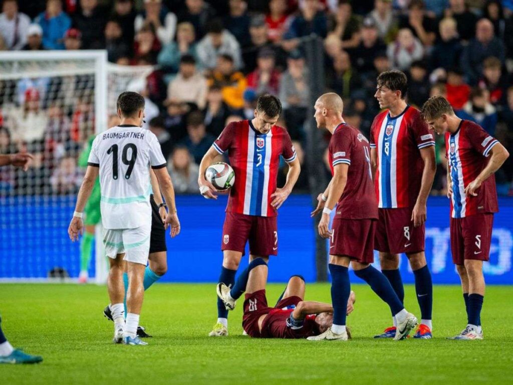 Martin Ødegaard se lesionó en victoria de Noruega