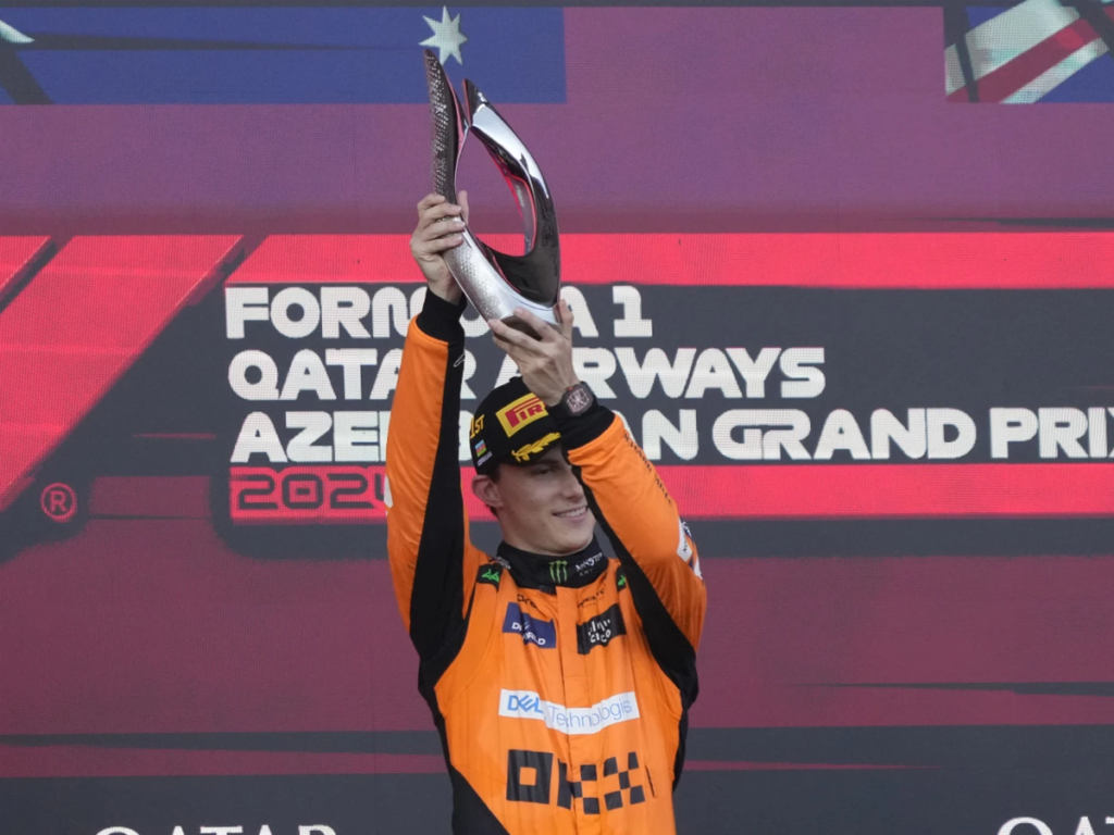 Lucas Piastri fue el vencedor en el GP de Azerbaiyán