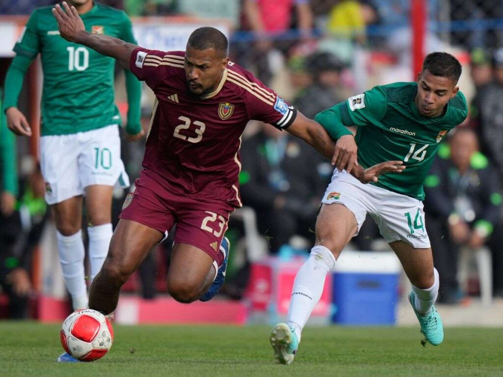 La Vinotinto se quedó sin alieto en El Alto