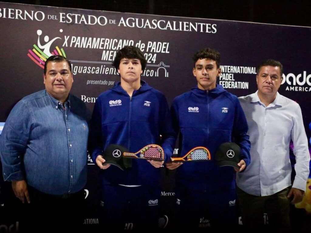 Venezuela triunfó en el Open Sub-18 de Pádel