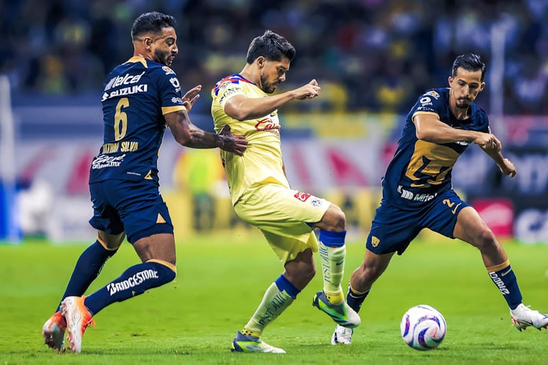 Clásico capitalino: Así jugarían Pumas y América en la Jornada 10