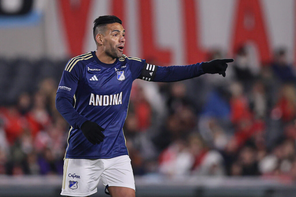 Fotografía de archivo del delantero colombiano Radamel Falcao García, de Millonarios. EFE/ Str