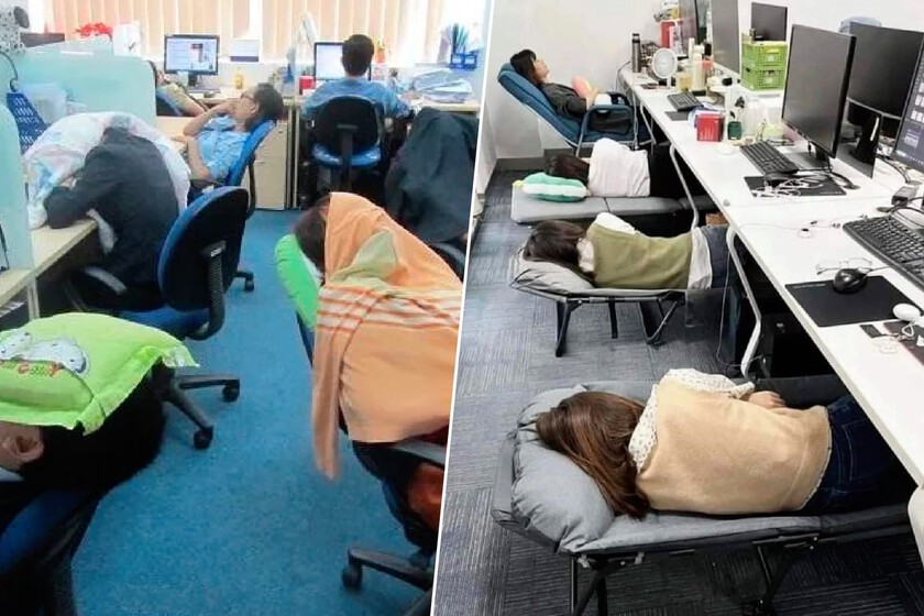 En Japón puedes echarte una siesta en el trabajo sin miedo a que te despidan. Hay una palabra que lo explica: Inemuri