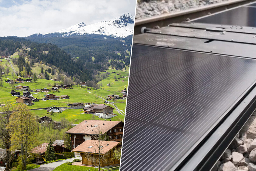 Suiza es muy bonita y no quiere dejar de serlo por los paneles solares. Así que los está instalando en vías de tren