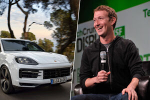 Porsche no tenía un monovolumen en su catálogo. Así que Mark Zuckerberg se ha fabricado un Cayenne Turbo GT "Minivan"