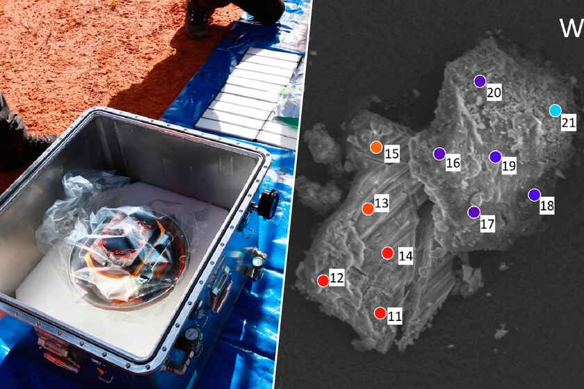 Hace 10 años lanzamos una sonda a un asteroide para recoger muestras. Los análisis han revelado tres elementos clave para la vida