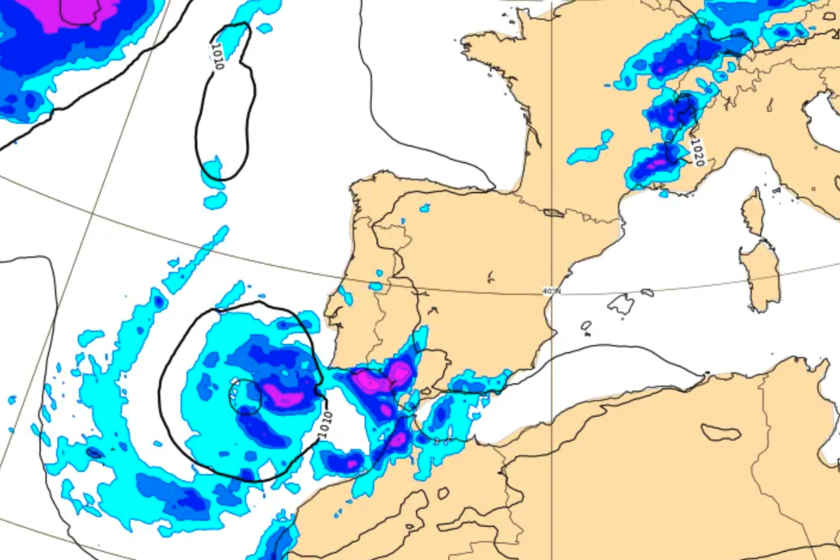 La embestida meteorológica que va a vivir Andalucía este fin de semana se resume en tres palabras: Borrasca Fría Aislada