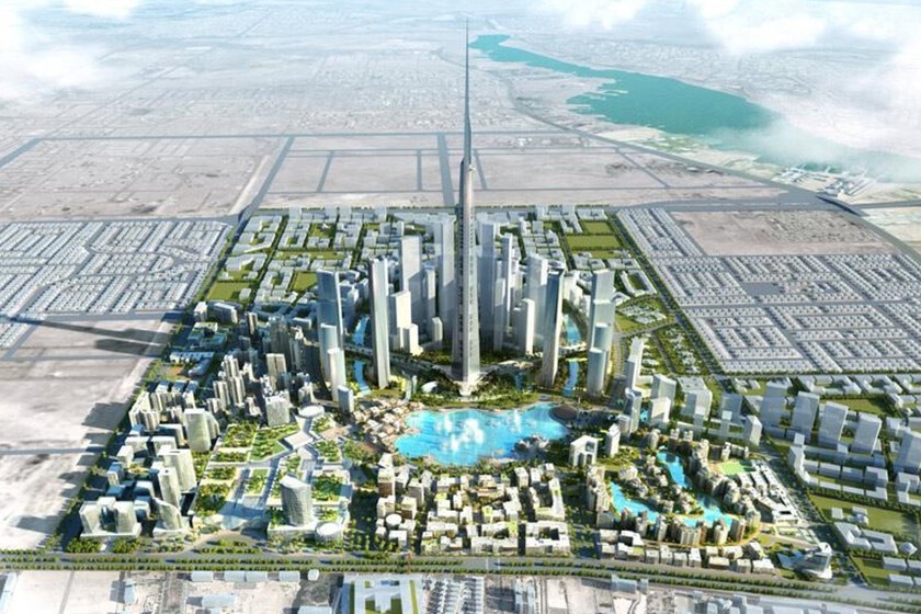el rascacielos de 1.000 metros que quiere hacer sombra al Burj Khalifa