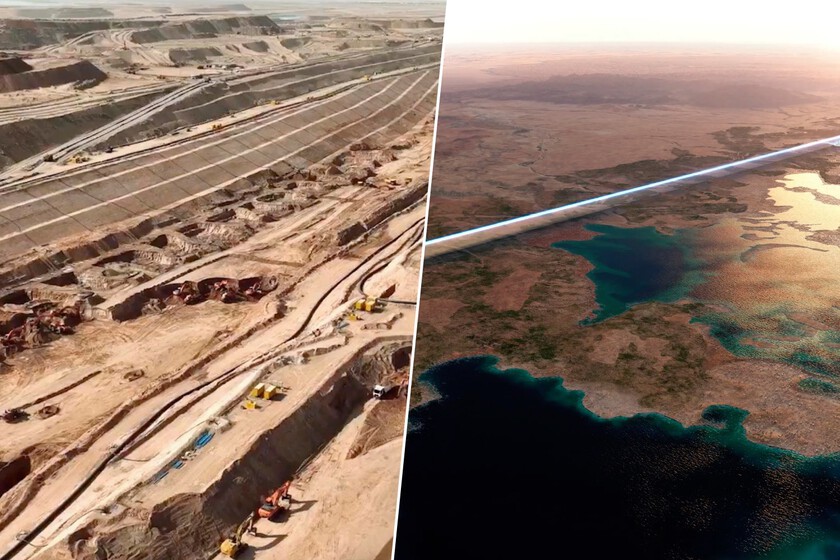 Hay un dato que revela que Neom no está ni mucho menos muerto. La obra está consumiendo el 20% del acero mundial